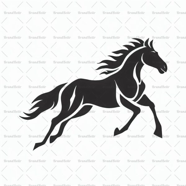 Galoppierendes Pferd